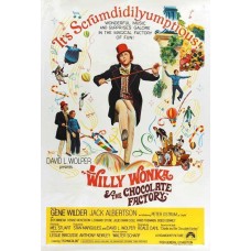 Willy Wonka & the Chocolate Factory Movie POSTER 27 x 40 Gene Wilder AA LICENSED   172463167989